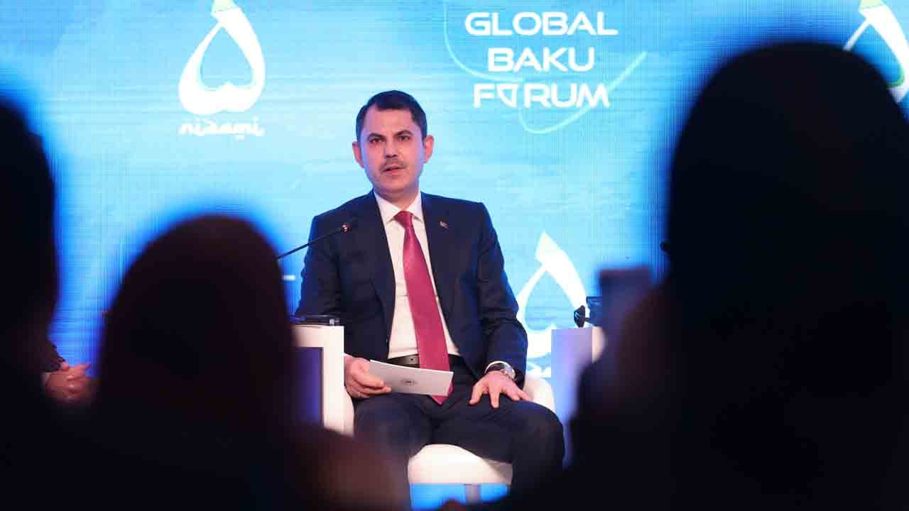 Foto - Bakan Kurum, Küresel Bakü Forumu’nda konuştu: Sıfır atık uygulamalarını Antalya’da da işleyeceğiz
