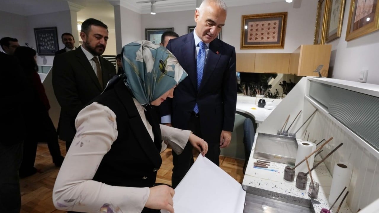 Foto - Bakan Nuri Ersoy'dan somut olmayan Kültürel Miras vurgusu