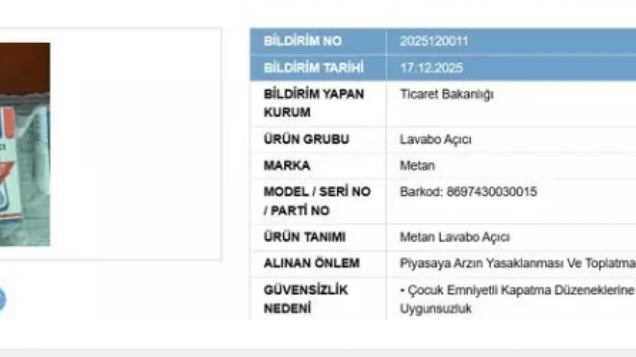 Foto - Bakanlık ünlü temizlik markasını ifşa etti! Ürünler toplatılıyor