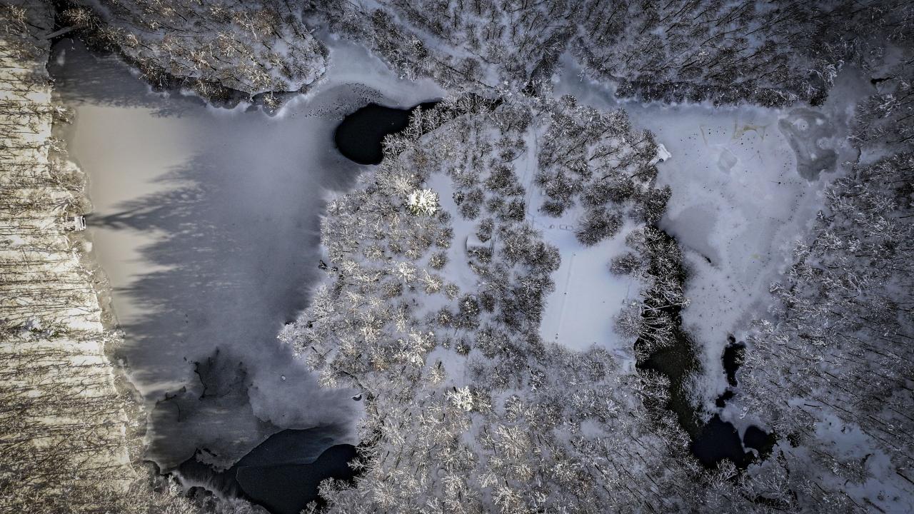 Foto - Bakmaya doyamazsın! Yedigöller Milli Parkı beyaza büründü