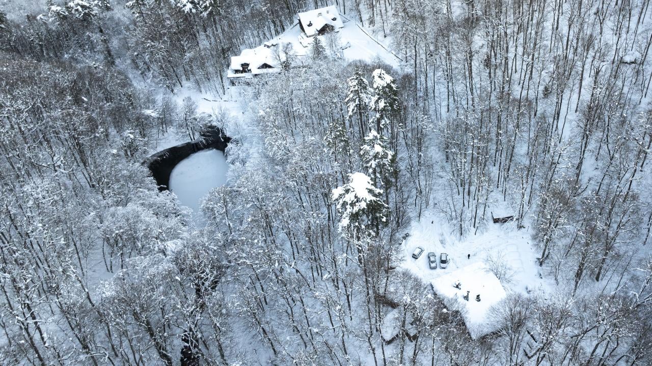 Foto - Bakmaya doyamazsın! Yedigöller Milli Parkı beyaza büründü