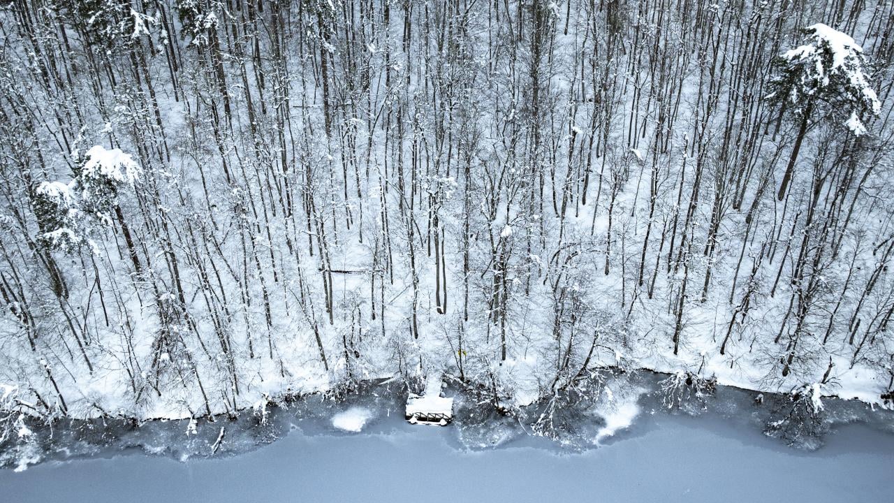 Foto - Bakmaya doyamazsın! Yedigöller Milli Parkı beyaza büründü