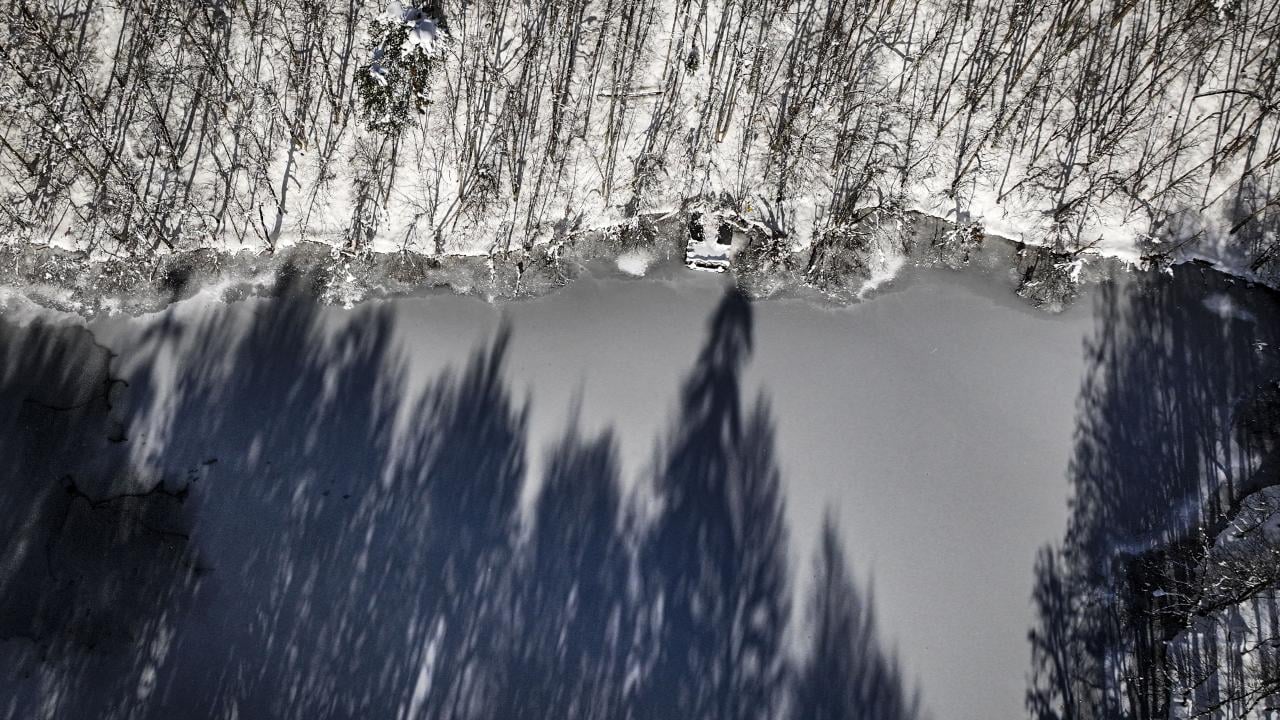 Foto - Bakmaya doyamazsın! Yedigöller Milli Parkı beyaza büründü
