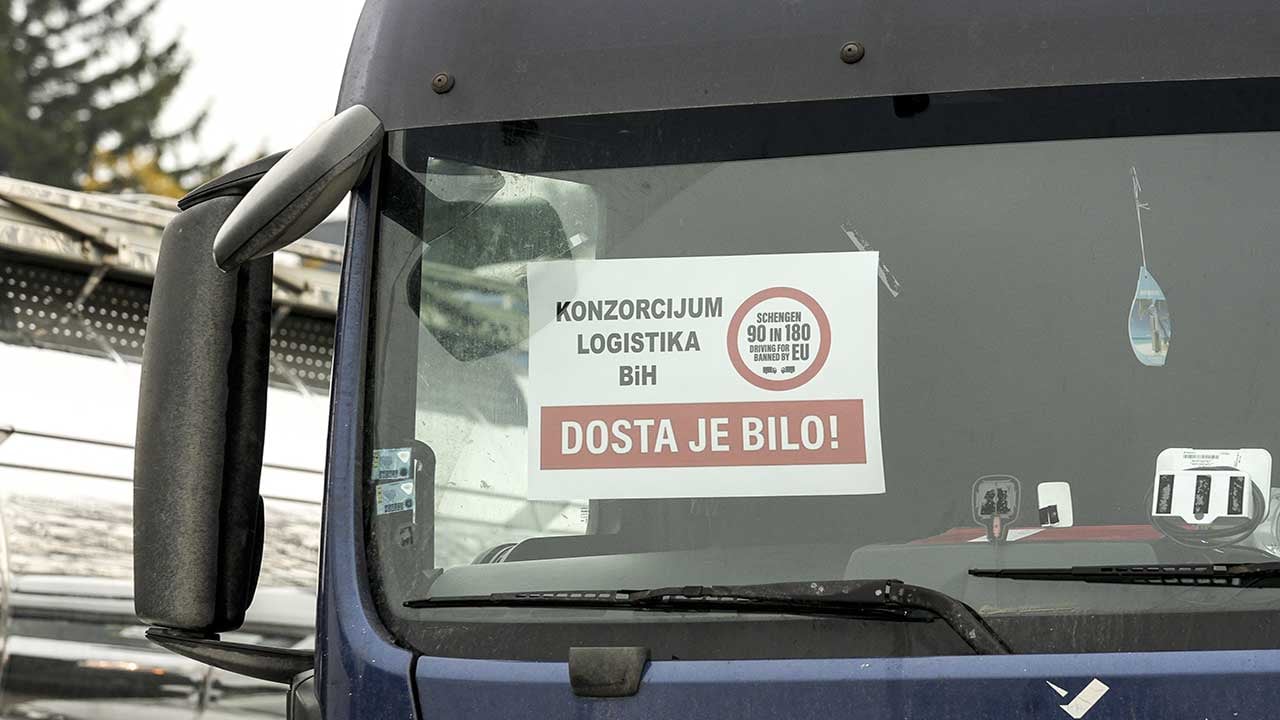 Foto - Balkanlar'da tır kuyruğu isyanı! AB'nin yeni sınır sistemi başlarına bela oldu