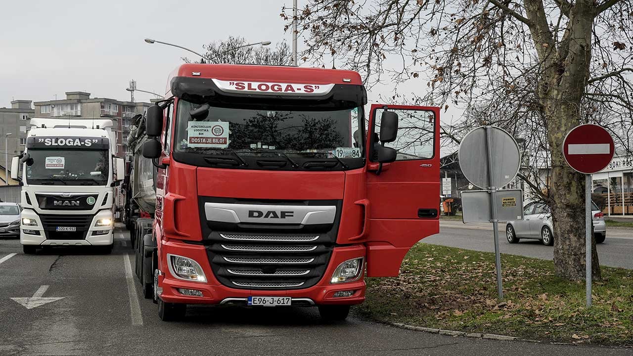 Foto - Balkanlar'da tır kuyruğu isyanı! AB'nin yeni sınır sistemi başlarına bela oldu