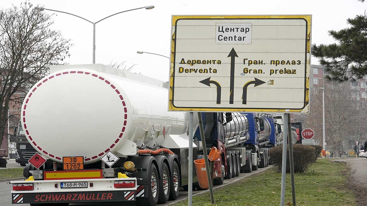 Foto - Balkanlar'da tır kuyruğu isyanı! AB'nin yeni sınır sistemi başlarına bela oldu