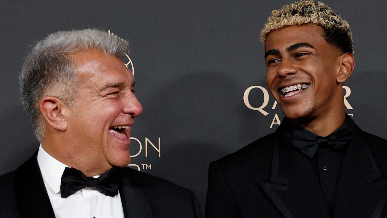 Foto - Barcelona Başkanı Joan Laporta'dan Lamine Yamal'a tam destek