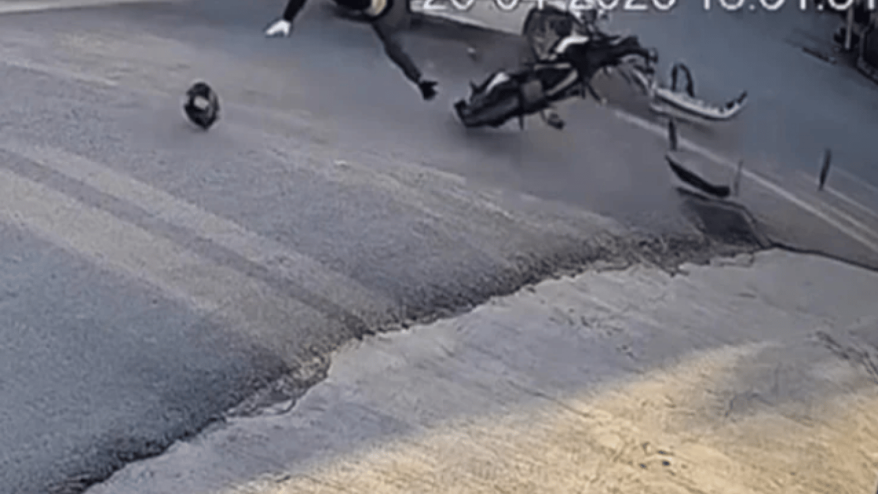 Bartın'da feci kaza: Motosiklet sürücüsü ağır yaralı