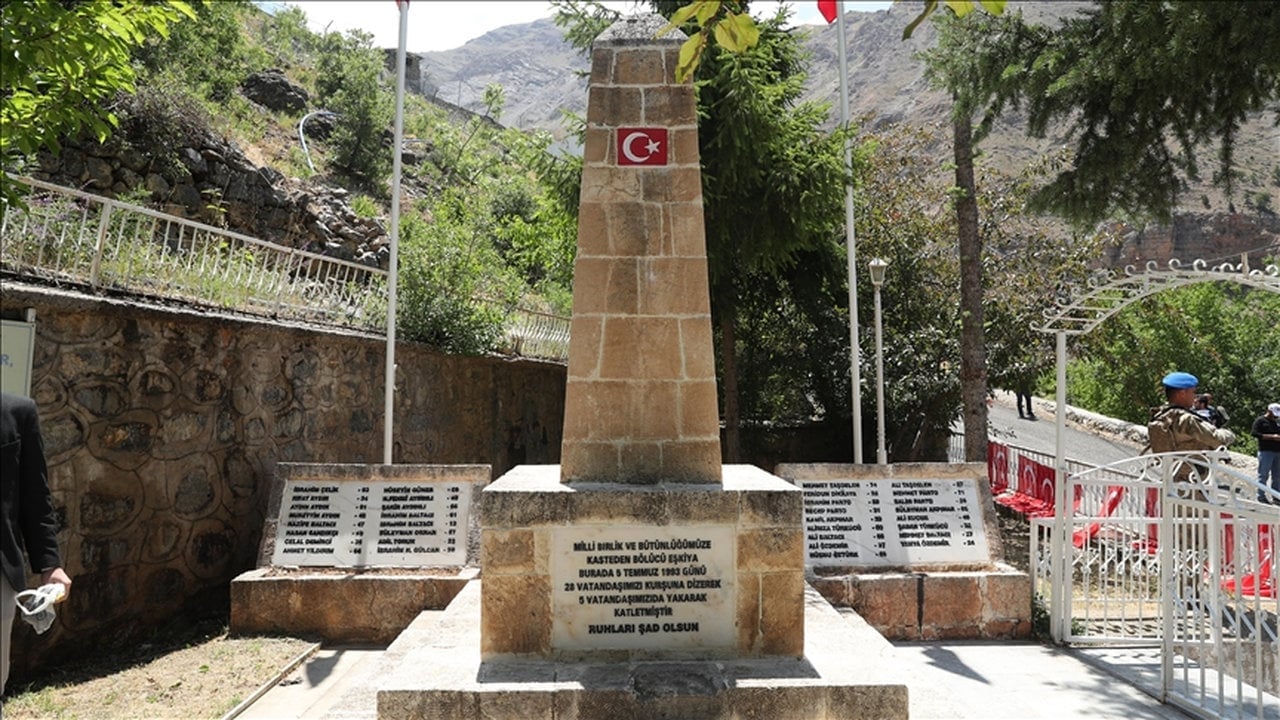 Foto - Başbağlar şehitlerini unutmadılar! Çankırı’dan Erzincan’a uzanan vefa ve dua