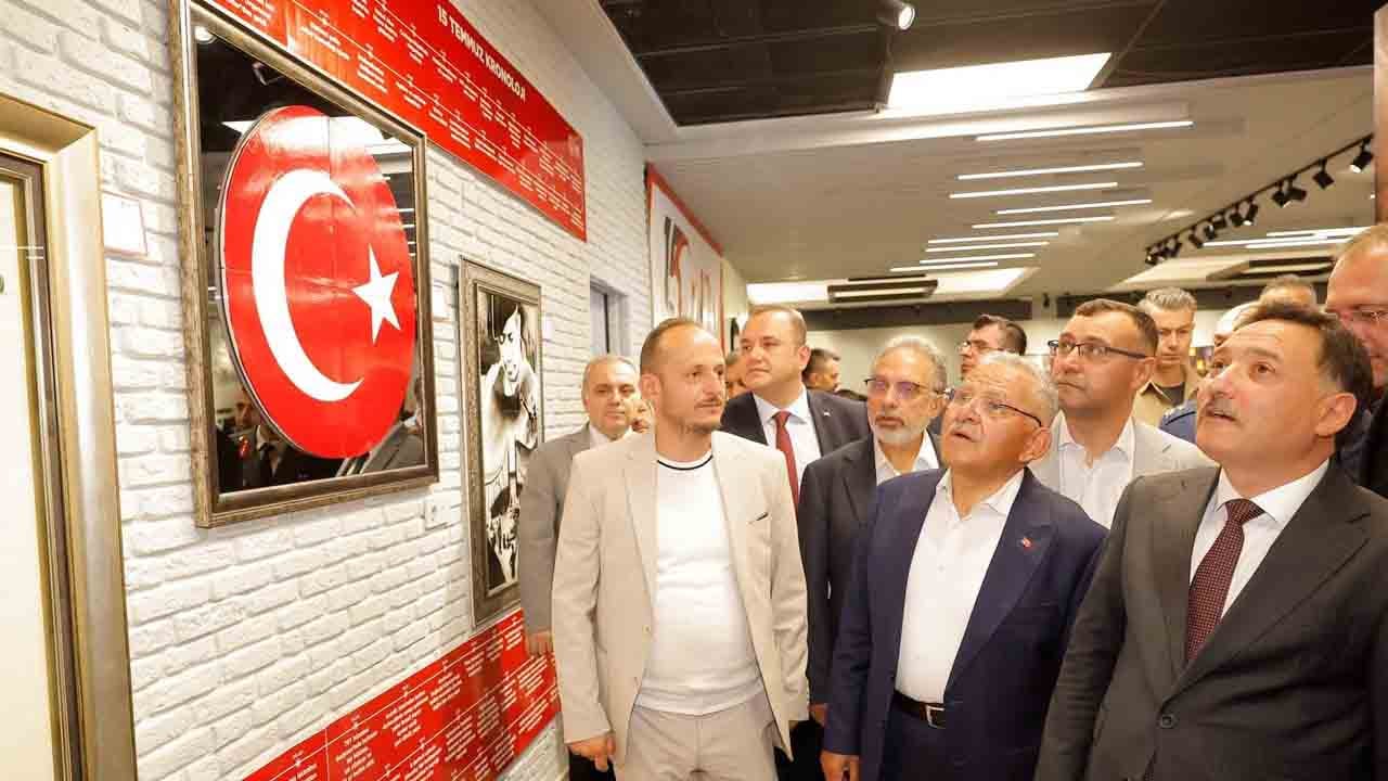 Foto - Başkan Büyükkılıç'tan milli birlik günü mesajı: Bu ezan dinmez bu bayrak inmez!