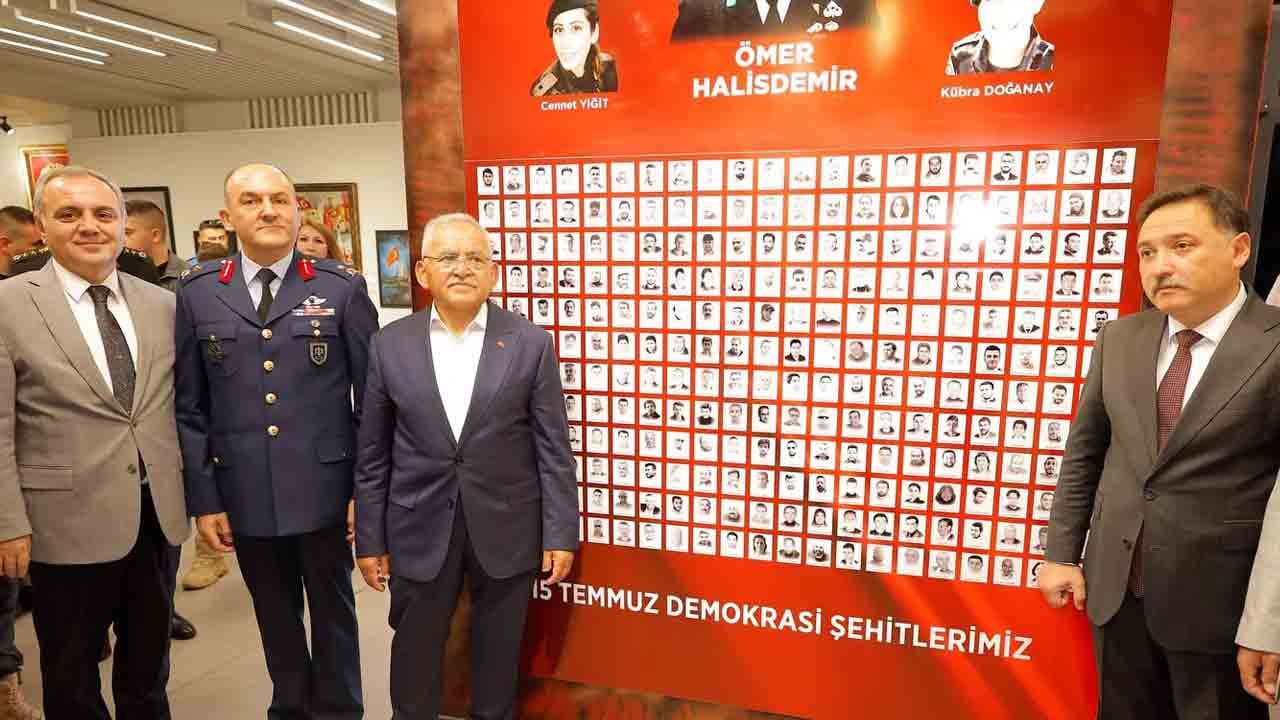 Foto - Başkan Büyükkılıç'tan milli birlik günü mesajı: Bu ezan dinmez bu bayrak inmez!