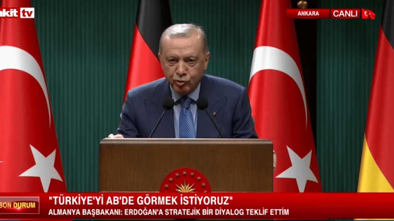 Foto - Başkan Erdoğan gerekeni söyledi! Alman gazetecinin Ekrem hatırlatmasına tokat gibi cevap