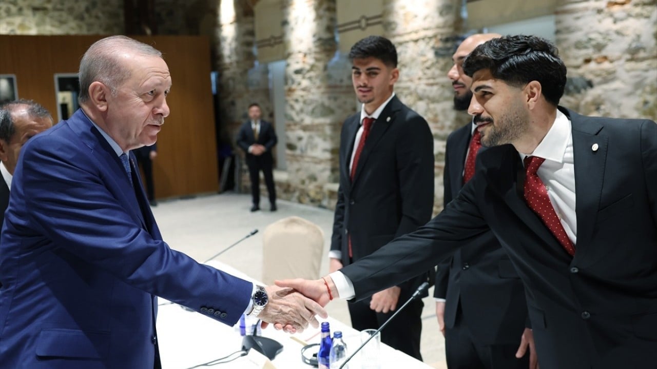 Foto - Başkan Erdoğan, Süper Lig şampiyonu Galatasaray’ı kabul etti