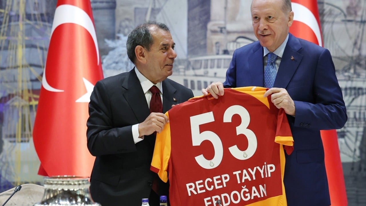 Foto - Başkan Erdoğan, Süper Lig şampiyonu Galatasaray’ı kabul etti