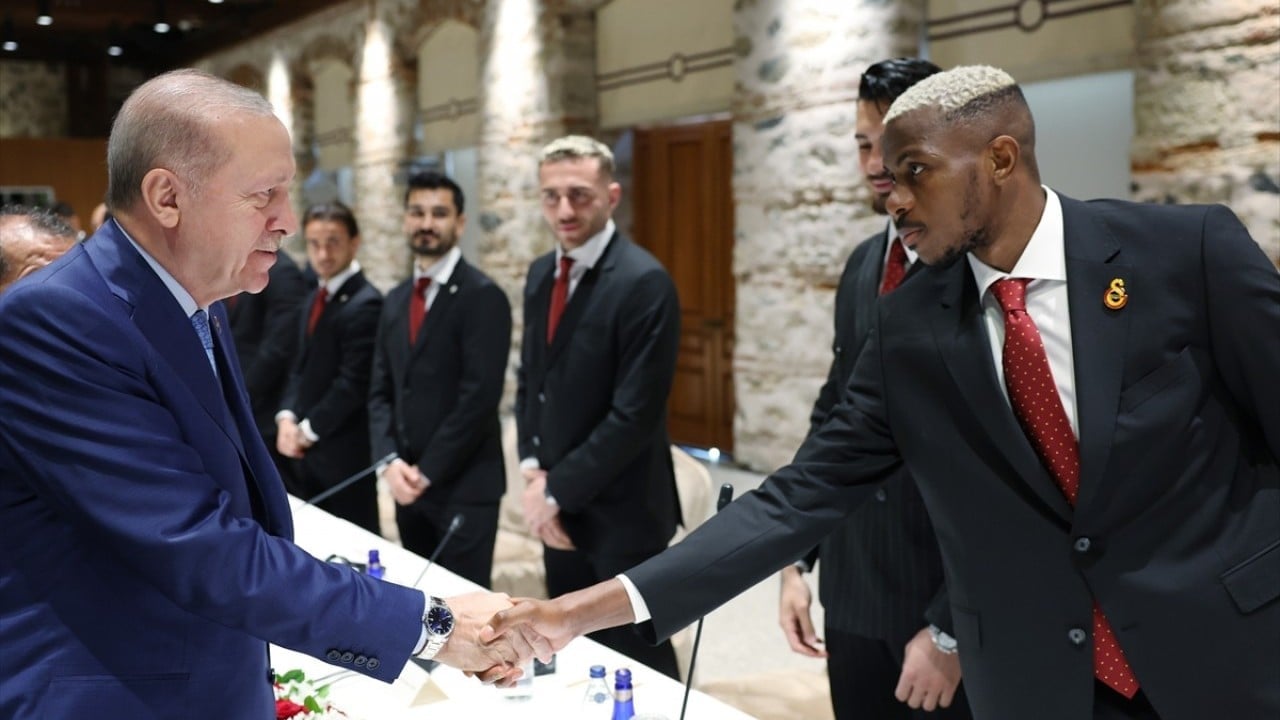 Foto - Başkan Erdoğan, Süper Lig şampiyonu Galatasaray’ı kabul etti