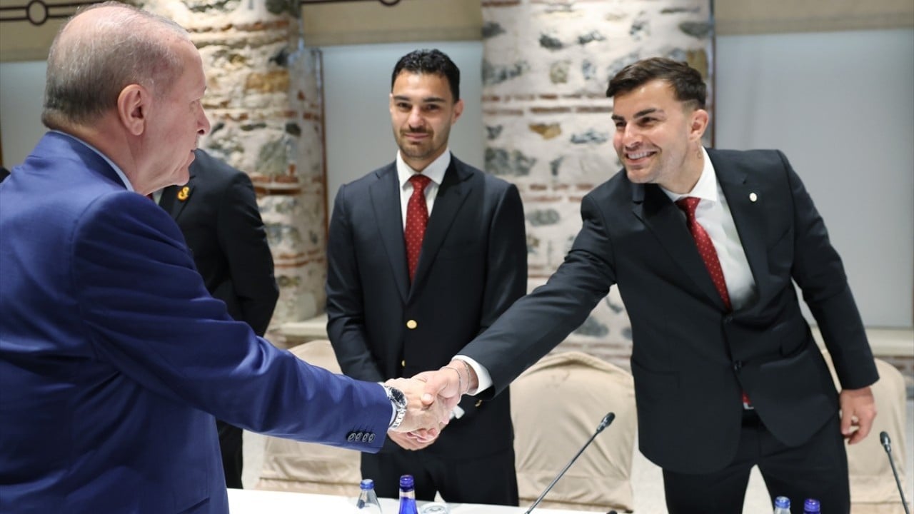 Foto - Başkan Erdoğan, Süper Lig şampiyonu Galatasaray’ı kabul etti
