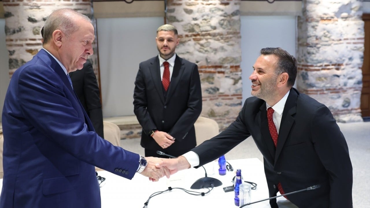 Foto - Başkan Erdoğan, Süper Lig şampiyonu Galatasaray’ı kabul etti