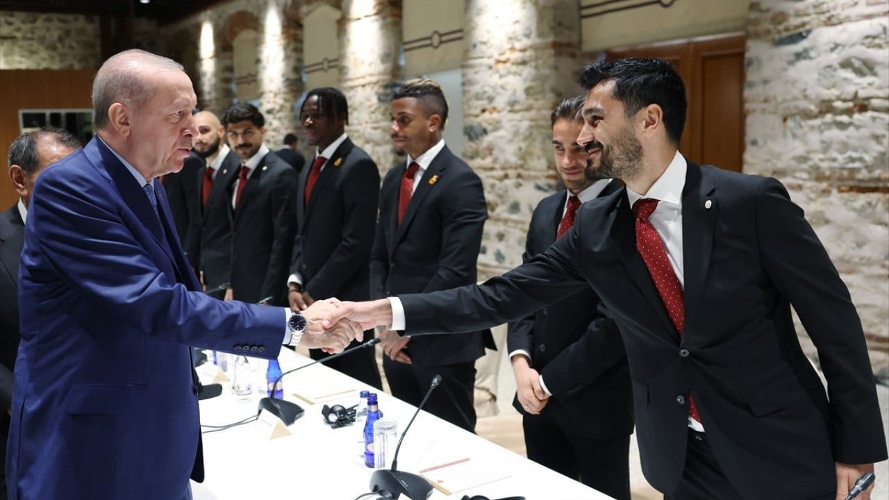 Foto - Başkan Erdoğan, Süper Lig şampiyonu Galatasaray’ı kabul etti