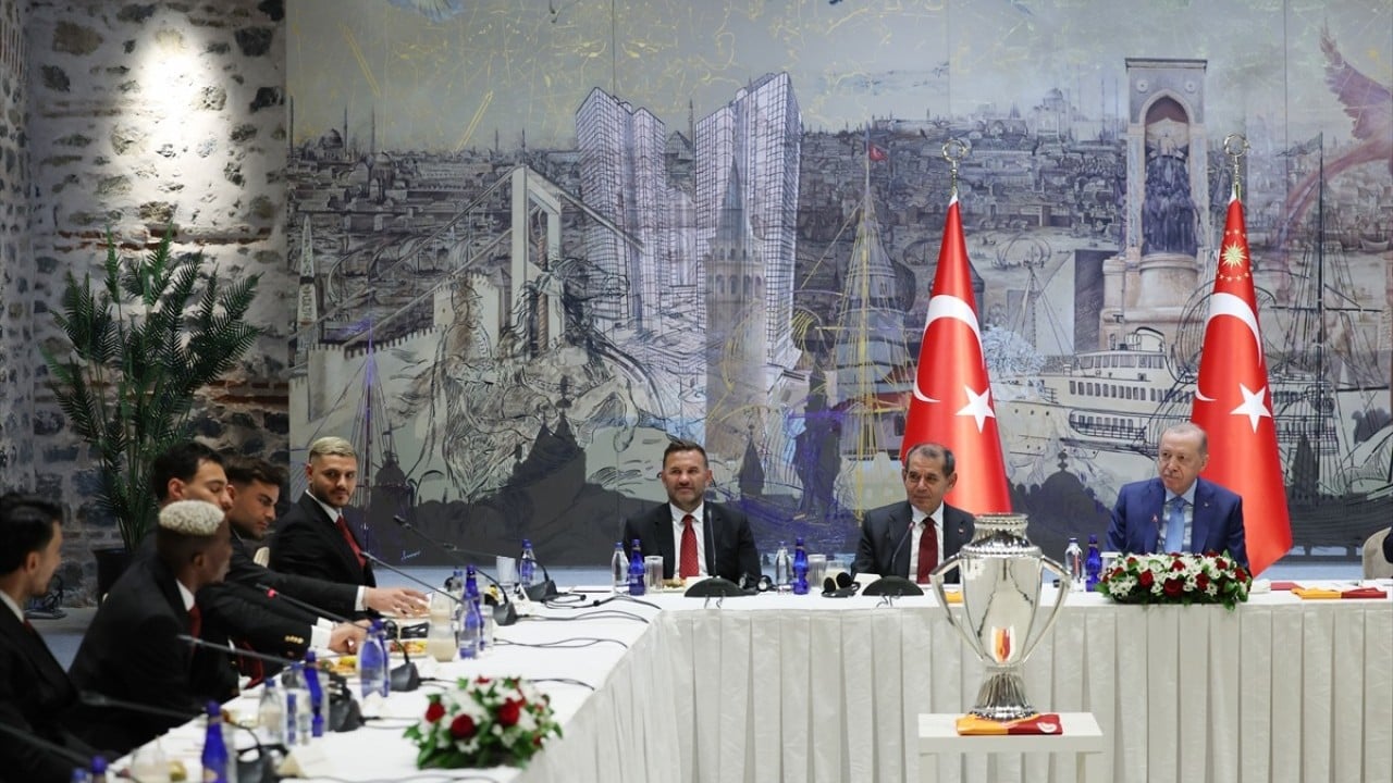 Foto - Başkan Erdoğan, Süper Lig şampiyonu Galatasaray’ı kabul etti