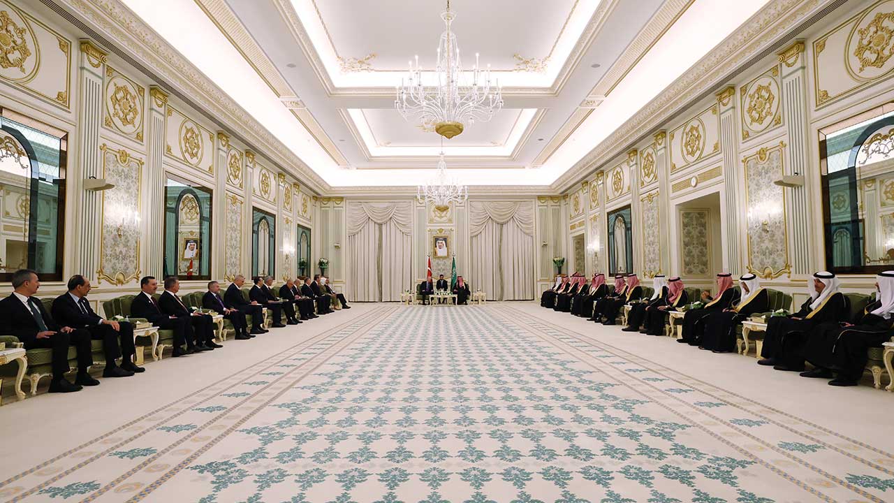 Foto - Başkan Erdoğan, Suudi Arabistan Veliaht Prensi Selman ile görüştü