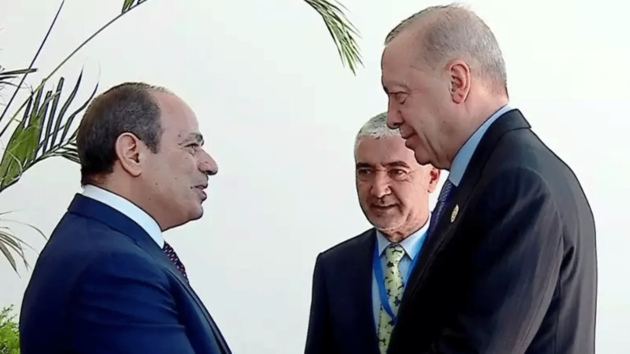 Foto - Başkan Erdoğan'dan Mısır'da diplomasi trafiği