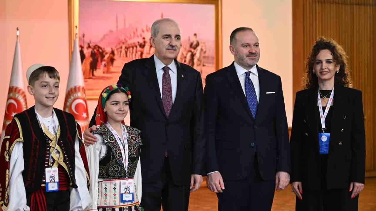 Foto - Başkan Kurtulmuş çocukları ağırladı: TBMM’de renkli görüntüler