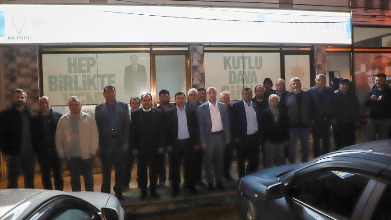 Başkan Şahin Kızılören'de teşkilatla buluştu...