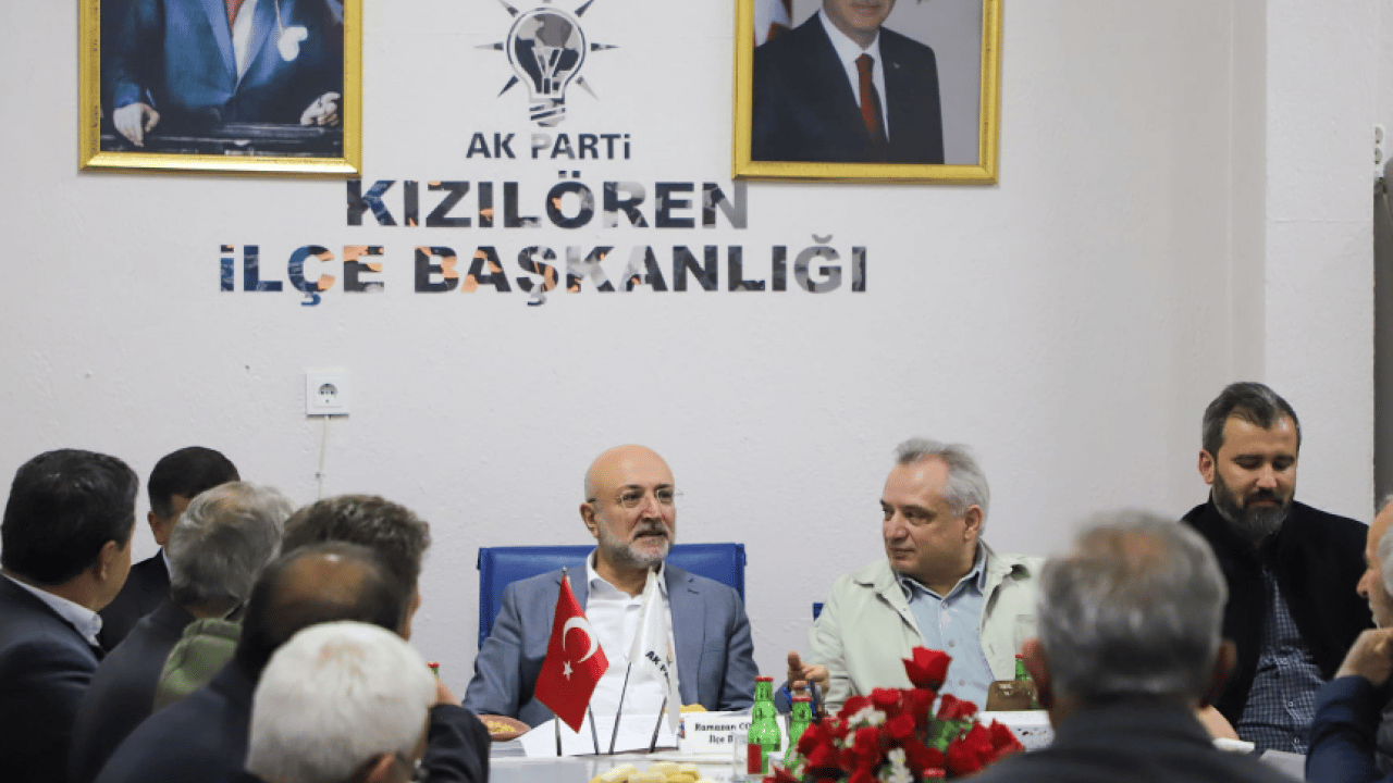 Foto - Başkan Şahin Kızılören'de teşkilatla buluştu...