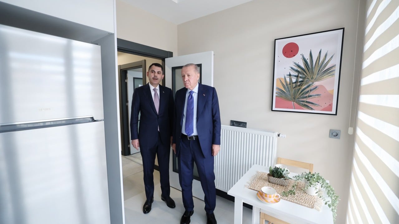 Foto - Başkan Tayyip Erdoğan, örnek evleri gezdi… 500 bin konut nasıl görünecek? 1 milyon 800 bin liradan satılacak