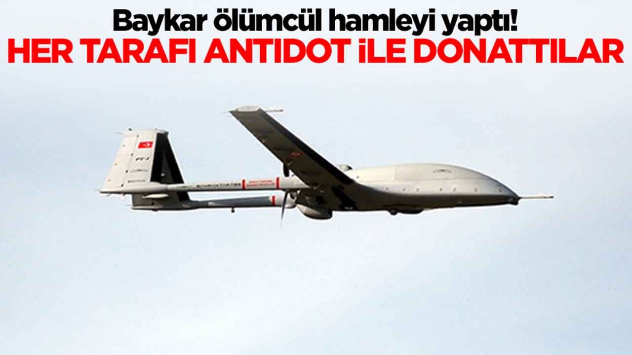 Baykar ölümcül hamleyi yaptı: Her tarafı ANTIDOT 2-U ile donattılar