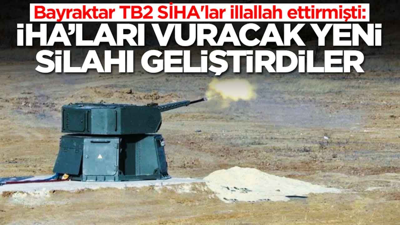Bayraktar TB2 SİHA'lar illallah ettirmişti: İHA'ları vuracak yeni silah geliştirdiler