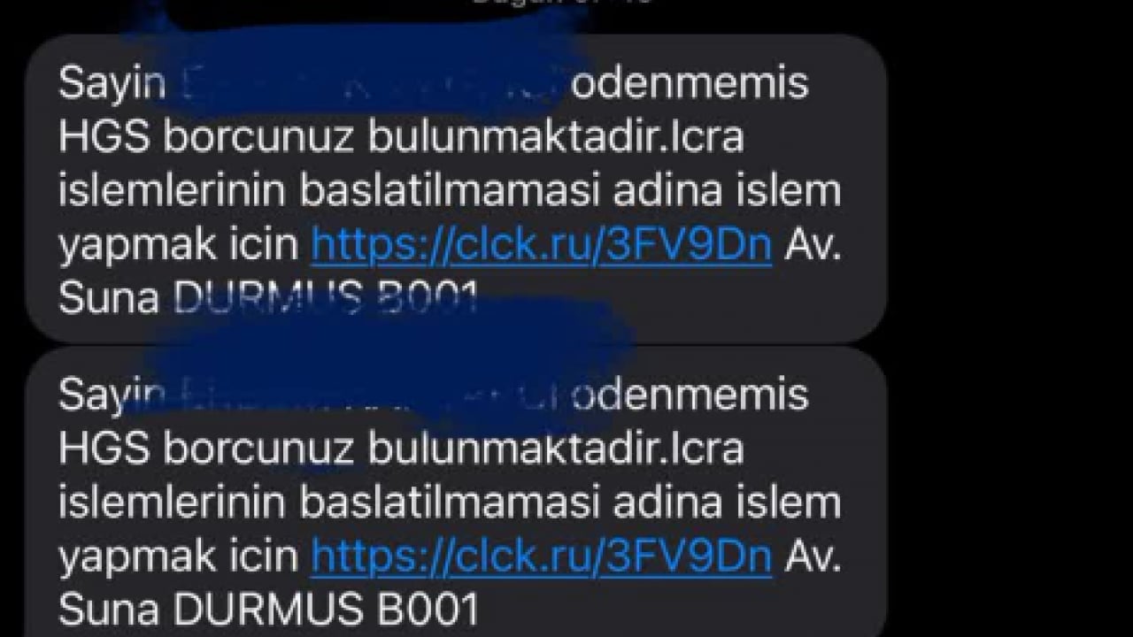 Foto - Bayram dönüşü siber tuzak: Sahte HGS mesajlarına dikkat, kartınız boşaltılabilir