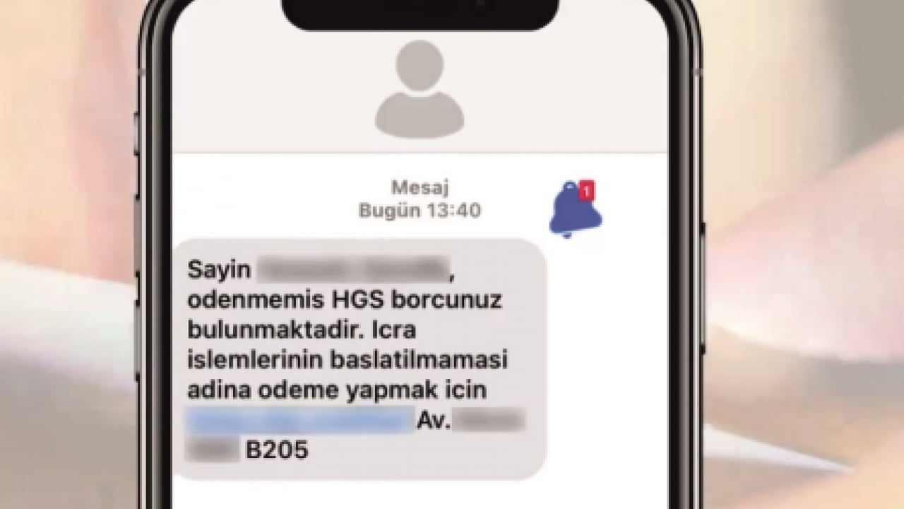 Foto - Bayram dönüşü siber tuzak: Sahte HGS mesajlarına dikkat, kartınız boşaltılabilir