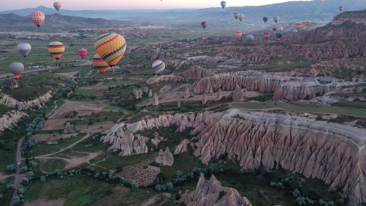 Foto - Bayram Kapadokya'yı ihya etti