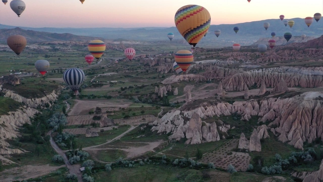 Foto - Bayram Kapadokya'yı ihya etti