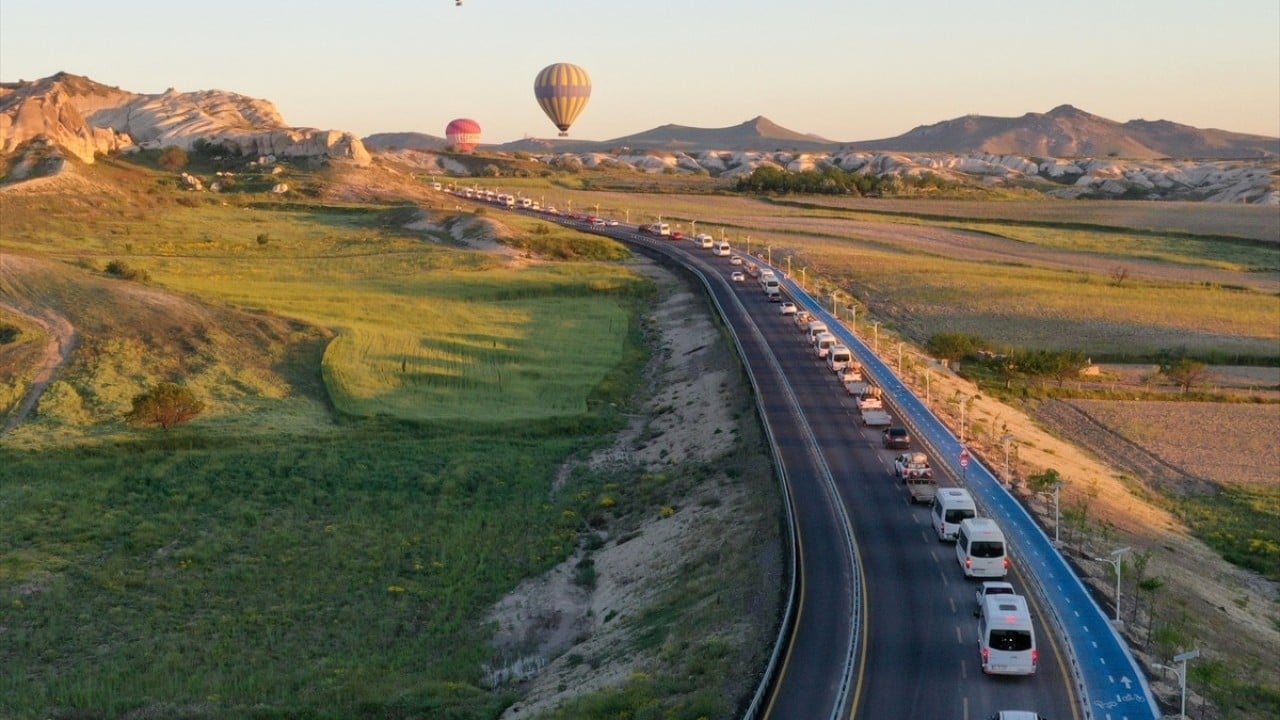Foto - Bayram Kapadokya'yı ihya etti