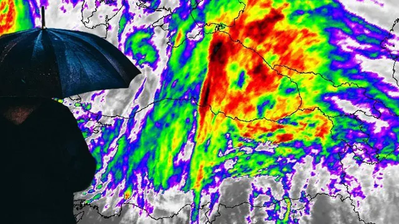 Foto - Bayram reçetesi! Meteoroloji’den peş peşe uyarılar! Kötü haber: Şemsiyeleri hazırlayın, sağanak geliyor! 