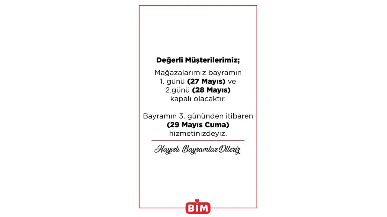 Foto - Bayramda BİM açık mı, kapalı mı, ne zaman açılacak?