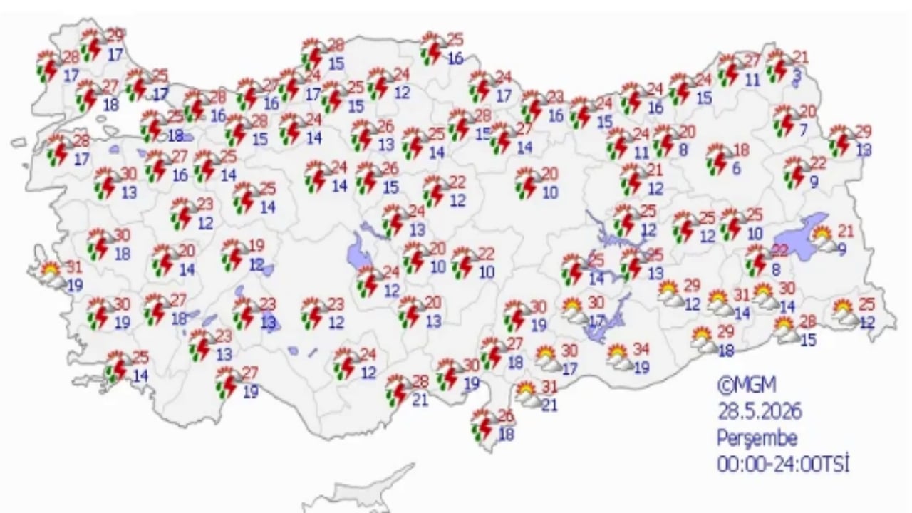 Foto - Bayramda hava nasıl olacak? Bakmadan sakın plan yapmayın! İşte il il hava durumu