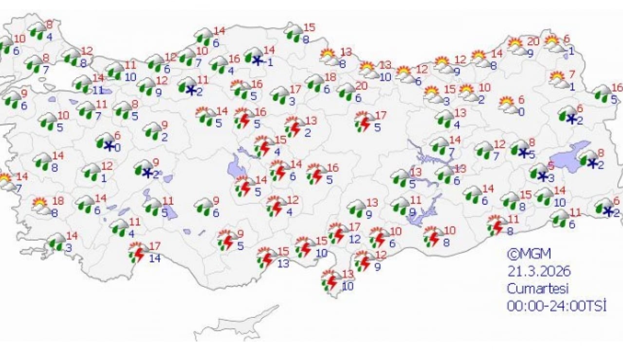 Foto - Bayramın birinci günü kar yağacak iller belli oldu