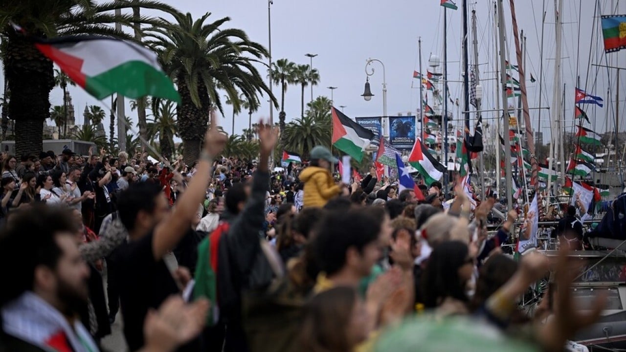 Foto - Beklenen gün geldi! Küresel Sumud Filosu Barselona'dan Gazze'ye doğru yola çıktı