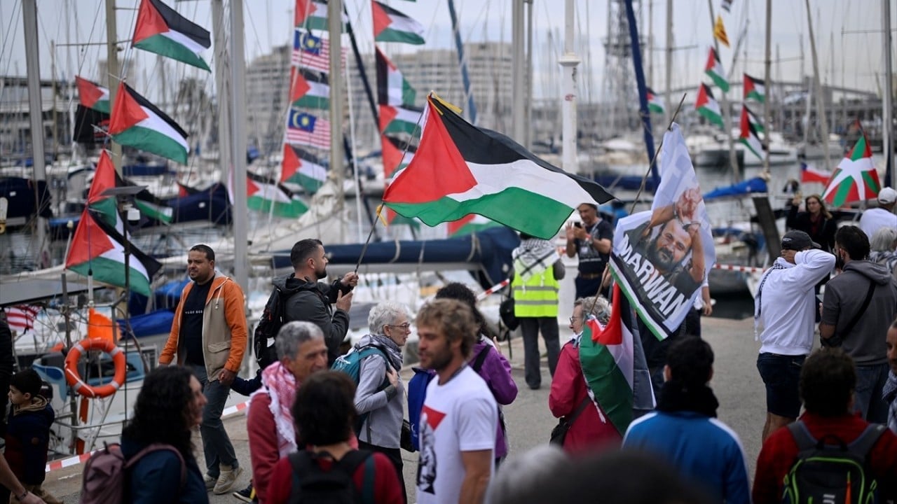 Foto - Beklenen gün geldi! Küresel Sumud Filosu Barselona'dan Gazze'ye doğru yola çıktı