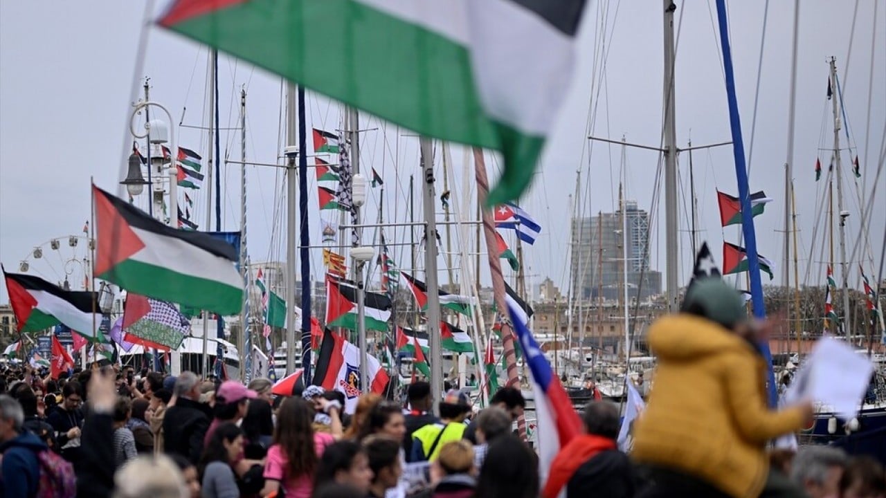 Foto - Beklenen gün geldi! Küresel Sumud Filosu Barselona'dan Gazze'ye doğru yola çıktı