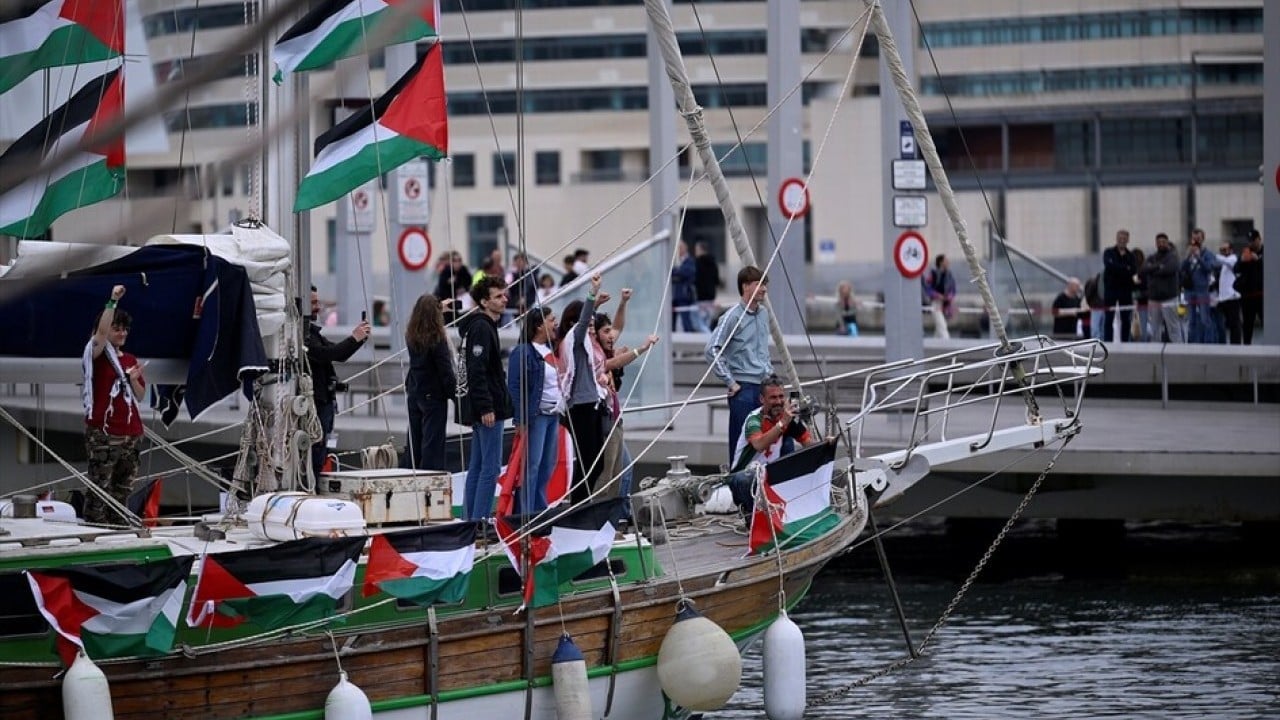 Foto - Beklenen gün geldi! Küresel Sumud Filosu Barselona'dan Gazze'ye doğru yola çıktı
