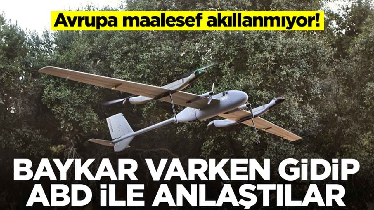 Beklenmedik gelişme! Akıllanmıyorlar: Baykar varken gidip ABD ile anlaştılar