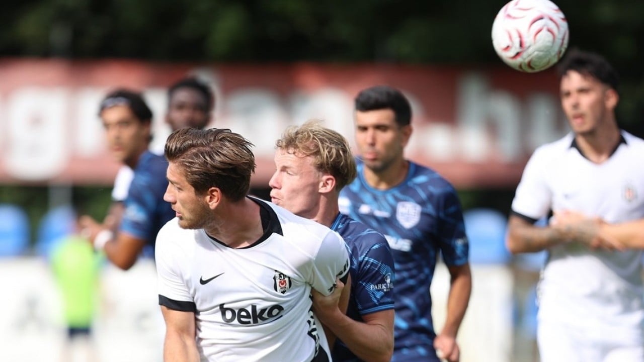 Foto - Beşiktaş hazırlık maçında sessiz kaldı 