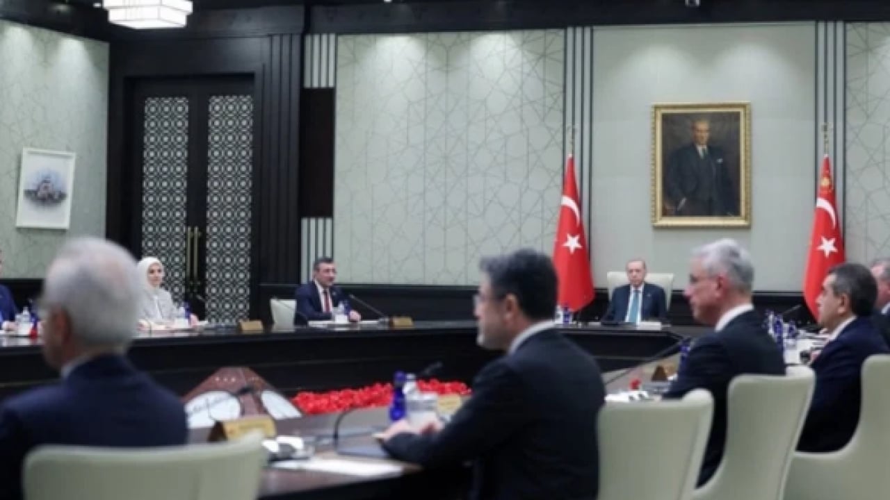 Foto - Beştepe'de 'Hürmüz' zirvesi! Gözler kabine toplantısına çevrildi