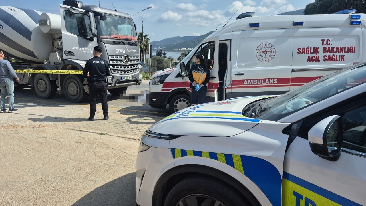 Beton mikseri sonu oldu! Feci ölüm