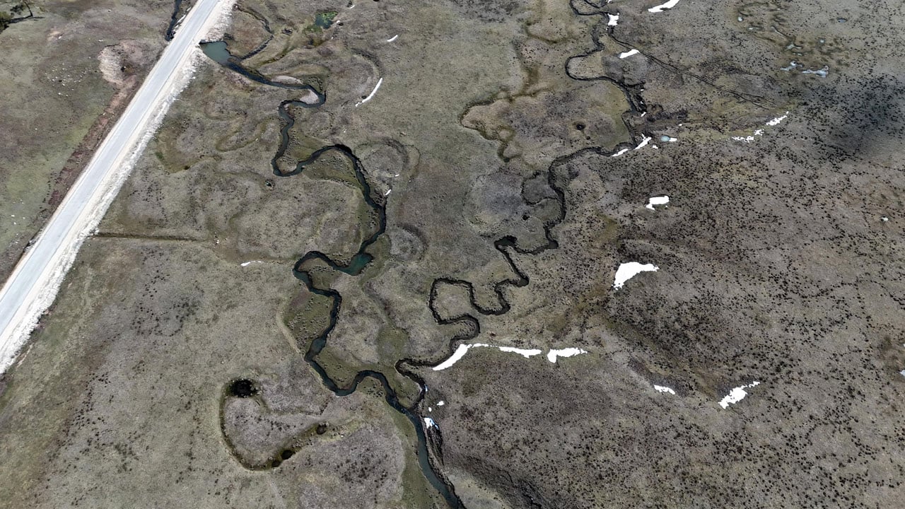 Foto - Beyazla mavinin buluştuğu yer! Sarıalan Yaylası’nda büyüleyen manzara