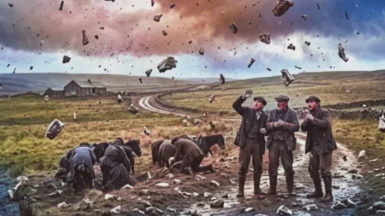 Foto - Bilim dünyasını karıştıran olay: Gökyüzünden kilolarca et yağdı!